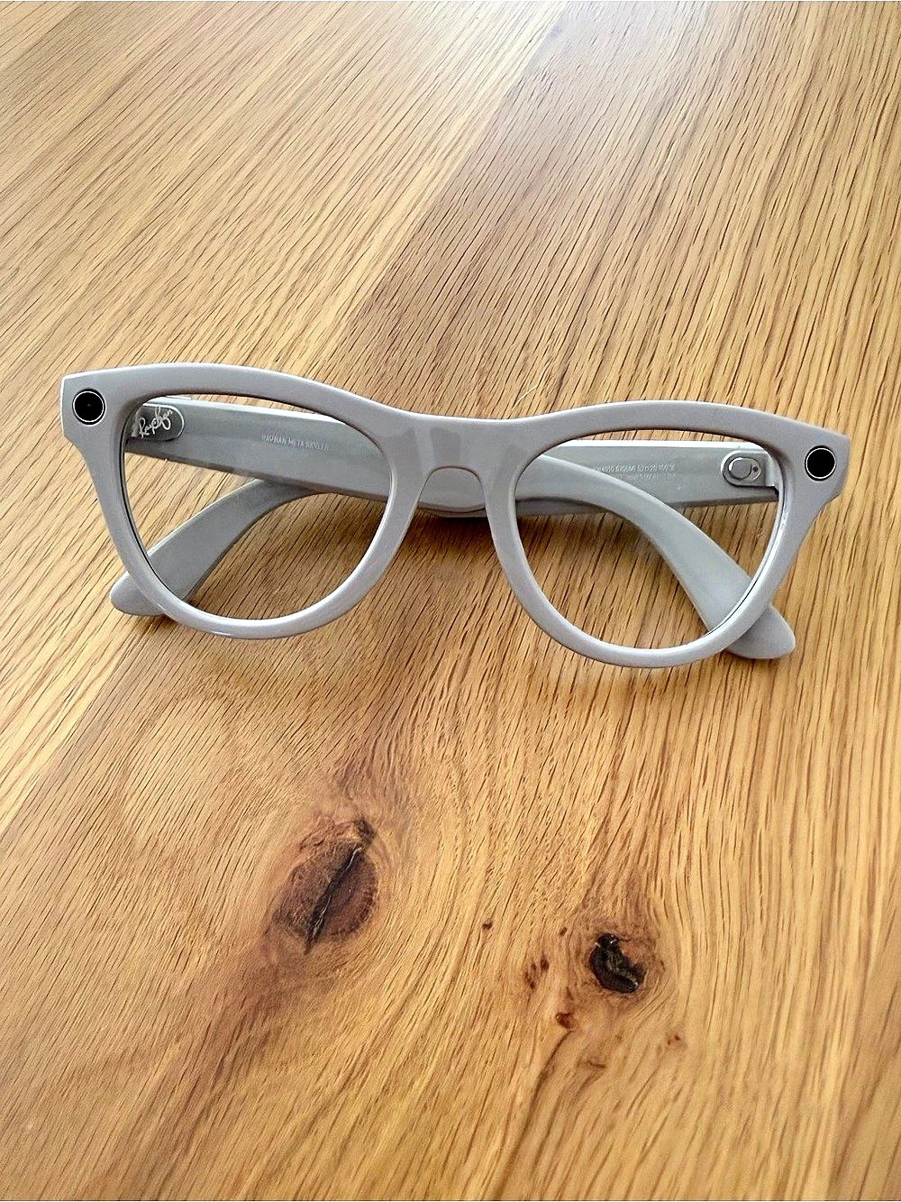 RAY-BAN Meta Gen 2 Skyler Gray AI Eyeglasses - no charging case